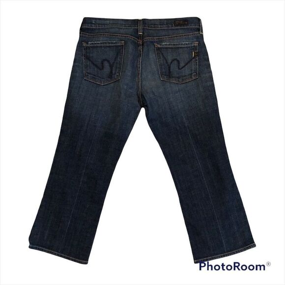 Citizens of Humanity low waist cropped jeans. - Picture 3 of 7